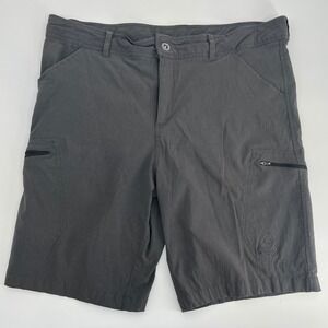 Gerry Men's Cargo Shorts Gray Size 40 Nylon Spandex Outdoor Hiking Travel
